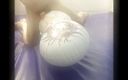 Aussie bi boy: Fodendo o travesseiro de amor de Asuka no bebedouro sobressalente