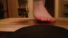 ironball1983: Pov - menginjak-injak kaki tanpa kondektur - setelah dientot pakai block heel,...