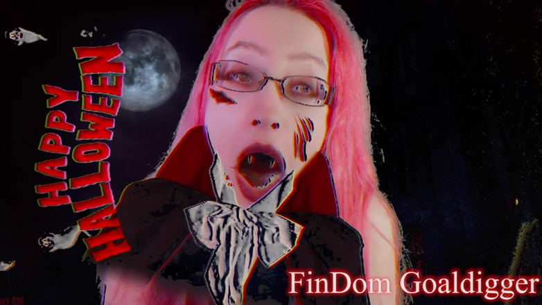 FinDom Goaldigger: Transformare fericită de Halloween