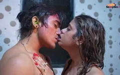 On Holi, pria yang tinggal di perumahan ngentot sama istri tetangganya sendiri