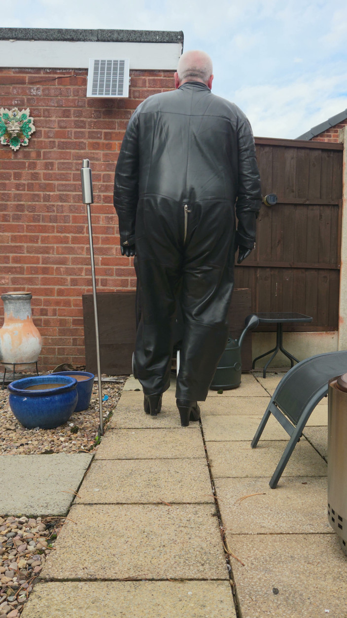 Leatherman63: Leather Jumpsuit