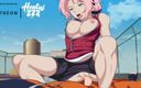 Hentai ZZZ: Sakura îl călărește pe Naruto Hentai