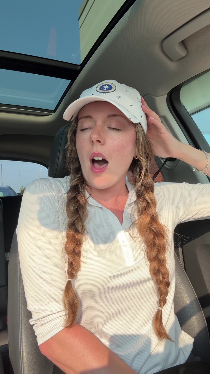 Nadia Foxx: Vado a golf ma ho bisogno di un caffè e...