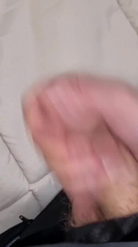 Amateur Elegant Cumshot | Moans and Intense Handjob with Strong Orgasm and Elegant Dress - Sexy and a Big Dick