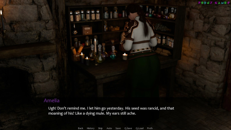 Porny Games: Him von Kabuki - Amelia liebt Edging, Stunden warten, um zu...