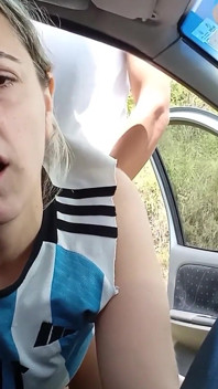 Driving and Suck in the Street