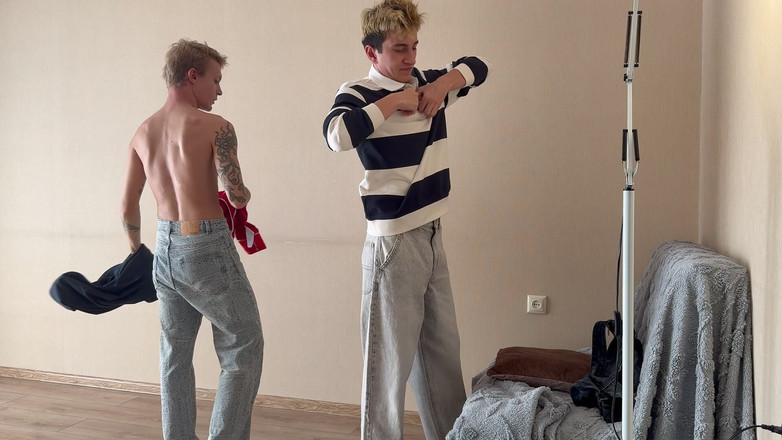 Ethan Lestray: Coach Teaches Cute Guy to Fight, Coach with Big Cock...