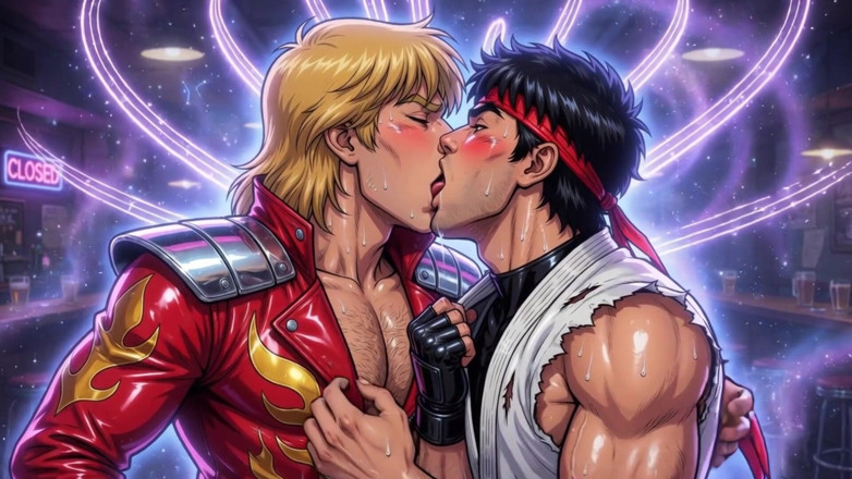 Erotic Man: Ken și Ryu se (ai)