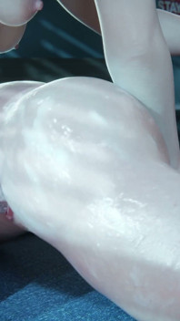 Rudowłosa Jennifer oszukana z Big Dick Futanari Commander Jessica Baron - 3D Animation Hard Fuck