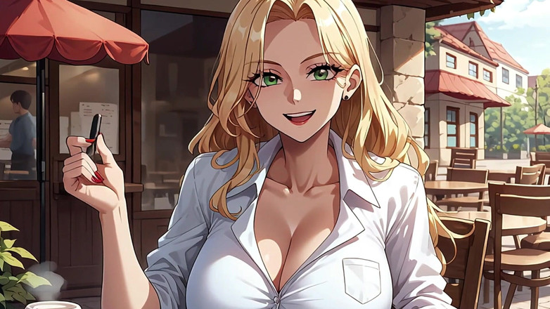 Goddess Topless: Hujung minggu spa Asia lesbian (anime pov nakal)