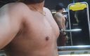 Austin Rose: Antrenament cu bărbat sexy la sală