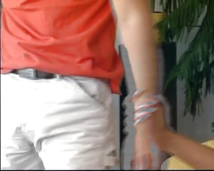 Enjoy German porn: Awek Jerman berambut gelap dikongkek dua kongkek mentah