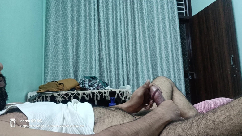Rajasthani-old-lover: Desi Man Masturbation