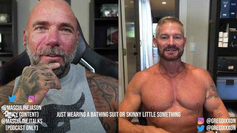 Raw and Uncensored with Masculine Jason: Porn Star Confessions - Greg Dixxon (episode 159)