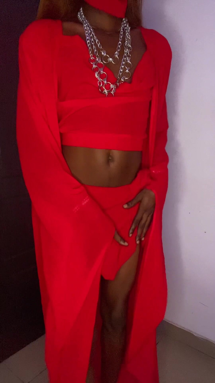 Cilia Hung: The Lady in Red with Carrot