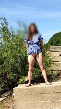 I'm Not Wearing Any Underwear Under My Dress