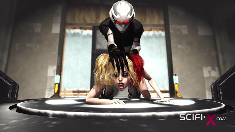 SciFi-X: Hot sex in the sci-fi-lab. A sexy girl gets fucked...
