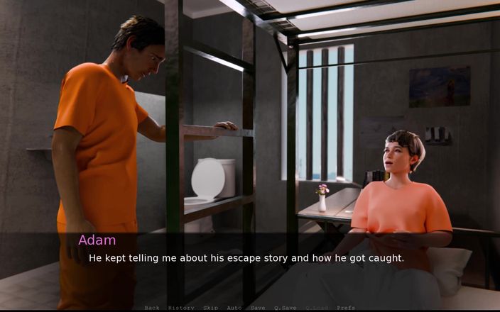 Snip Gameplay: Închisoarea sissy 2 Adam folosit gaura glory hole nu pentru a...