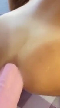 Very Big Dildo Destroys Nicoletta's Ass