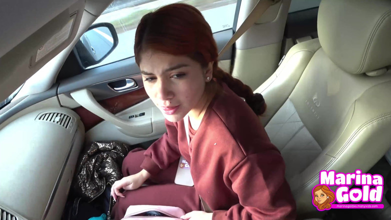 Marina Gold: Saya memancut mani di atas cerun untuk membersihkannya