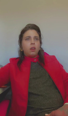 EmmaInkTrans: Tocmai am înregistrat acest videoclip masturbându-mă uit la un porno transsexual...