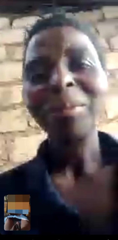 Me and my new slut: Velha senhora Hadzabe Tribe tem uma grande buceta com rabia...