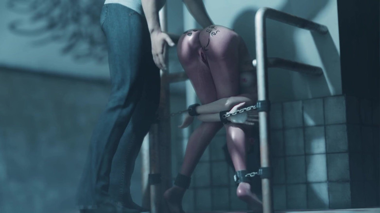 Velvixian 3D: Ada Wong Bathroom Bondage