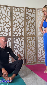 Namaste & Get Pegged by Teen Yoga Instructor