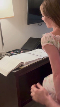 Petite Girl Myra Moans Wants My Attention