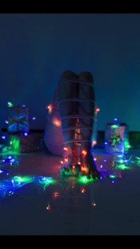 Just Me Pretending to Be Your Christmas Tree P.s. Feet Lovers Might Really Enjoy the Tease