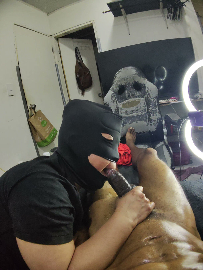 Cum-lobian dickdrainers: Keel kampioen zwart masker 5