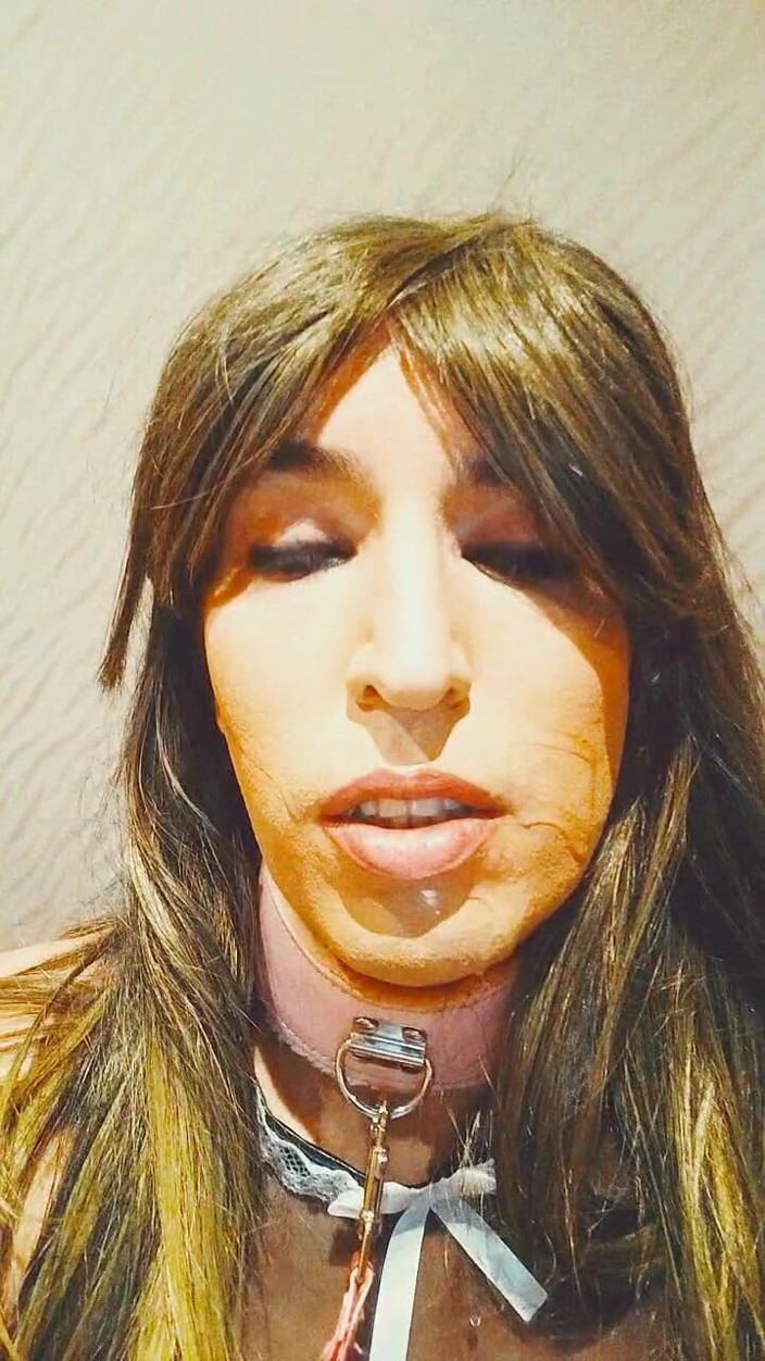 Tammy sissy slave: Tammysissy Before and After Sucking Cock