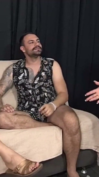 Just with Her Hands His Cock Turned Into a Big Hard Rod on Fode Cast