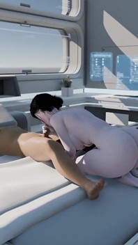 Cryolab Awakening: Sayuri Gets Wet Reverse Cowgirl, Deep Blowjob & Hard Assfuck with Huge Cumshots