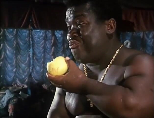 Black Sinner: Big black cock in hairy pussy in ass...cum in mouth