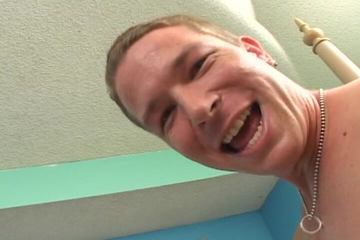 Vintage Life: This Blonde Slut Love Taking It in Her Asshole