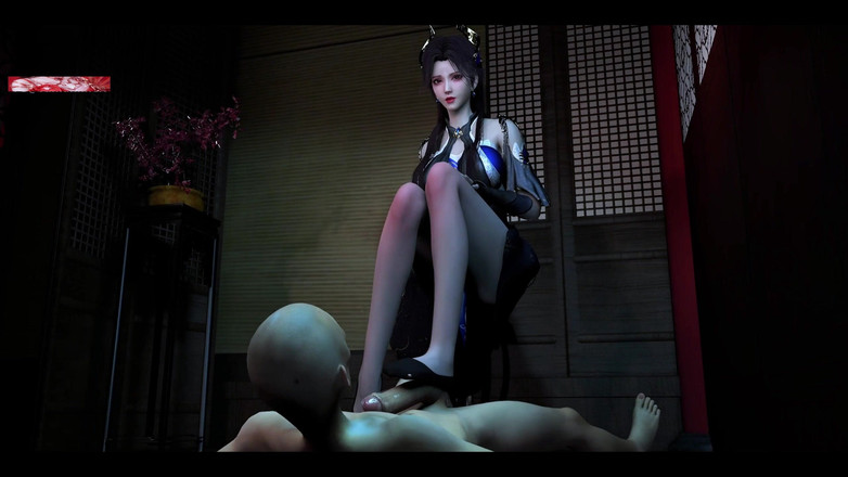 X Hentai: 激情女神：动画曲线在运动 - 3D 动画成人动漫