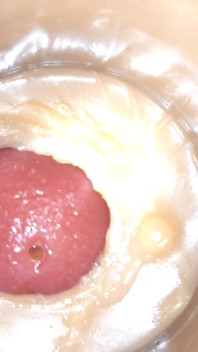 Cámara 4k en anal cervix en primer plano, pequeña cornudo por gigante pareja, semen en anal y preñada - Asmr