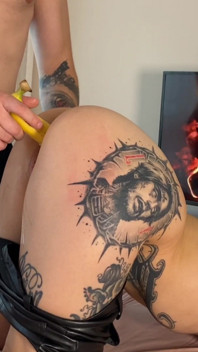 Tattoed Ahegao Przyjaciel Szalone Perwersyjne nastolatka 18yo