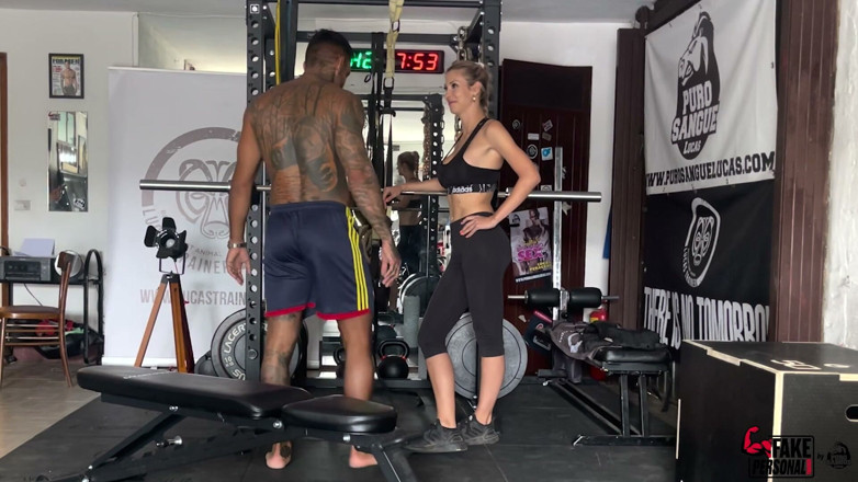 Lucas Peracchi: I Destroy Shona River's Pussy in the Gym