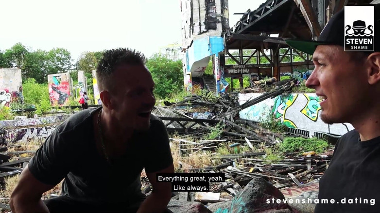 Steven Shame: Міа Мінет і Бодо насолоджувалися грубим сексом на вулиці в Берліні! StevenShame