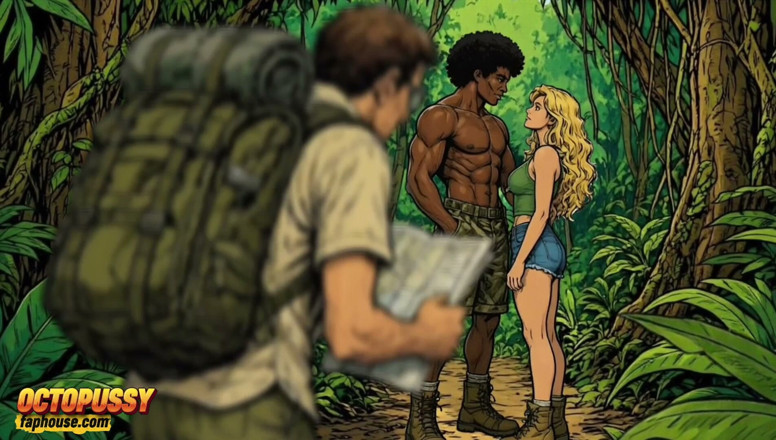 Octopussy Lovers Club: Jungle Cuckold. While the Husband Was Looking for the Trail...