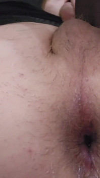 Pounding My Asshole with a BBC Dildo with Big Gape and Cumshot
