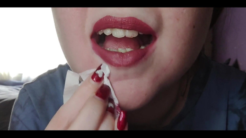 RavenHearth666VIP: Labios y fetiche con lápiz labial