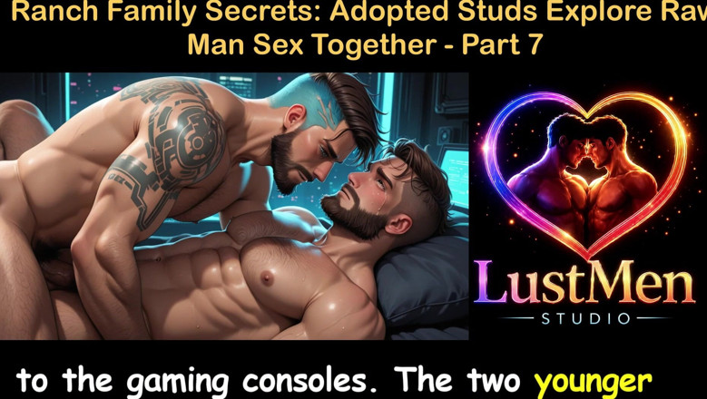 LustMen: Английская аудио гей секс-история - ranch Secrets принятые исследуют секс грубого мужчины вместе - часть 7