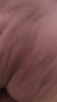 Old BBW chick sucks his cock outdoor in close up
