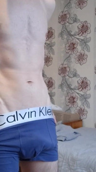 Skinny Guy Shows His Dick and Ass Hole