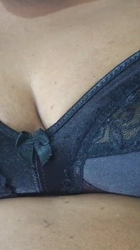 Hood Bitch with a Big Booty on Bed