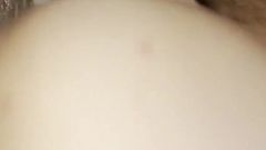 Making a Stranger Record While Fucking My 18 Year Old Hairy Pussy to Show My Boyfriend While Hes at Work