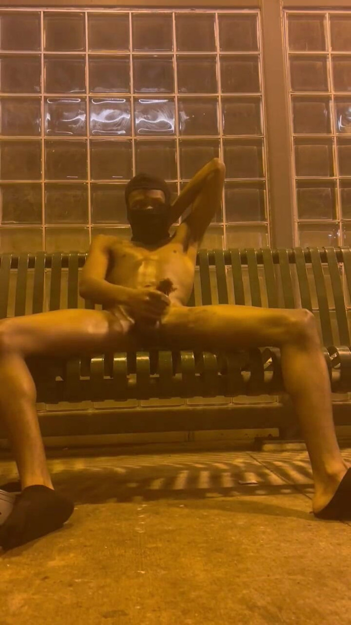 Rex Bitchington Blade: BBC Outside Cum